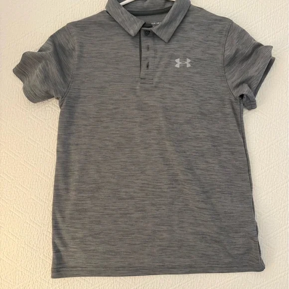 Under Armor Youth Large Polo Shirts - Picture 3 of 4